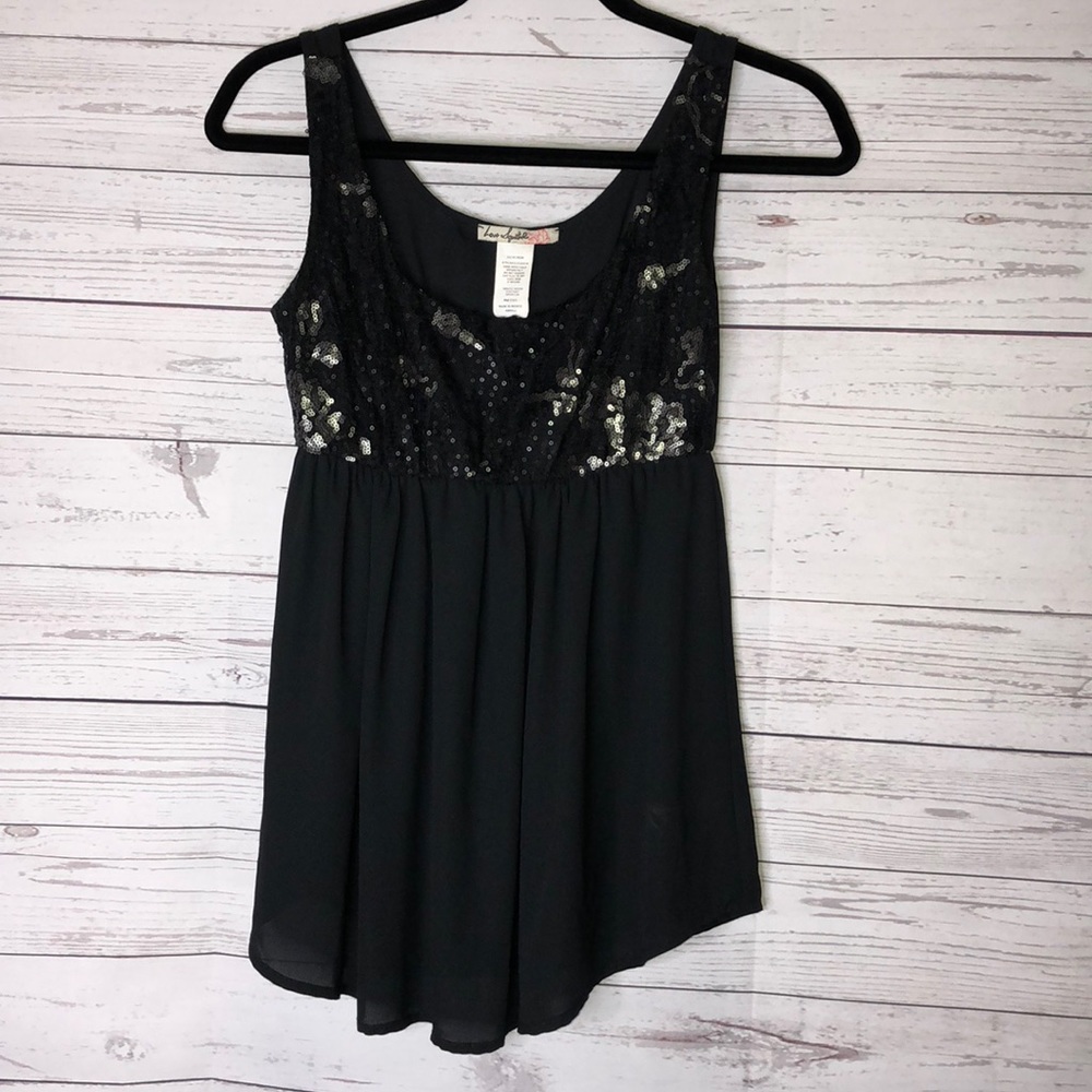 Love Squared brand sequin tank top